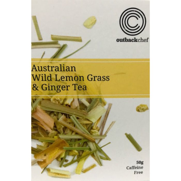 Tea Australian Wild Lemon Grass & Ginger Tea 60g - Outbackchef
