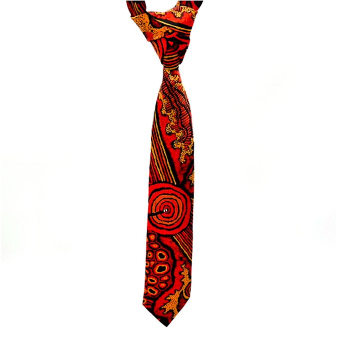 Tie Boxed Damien and Yilpi Marks - Better World Arts
