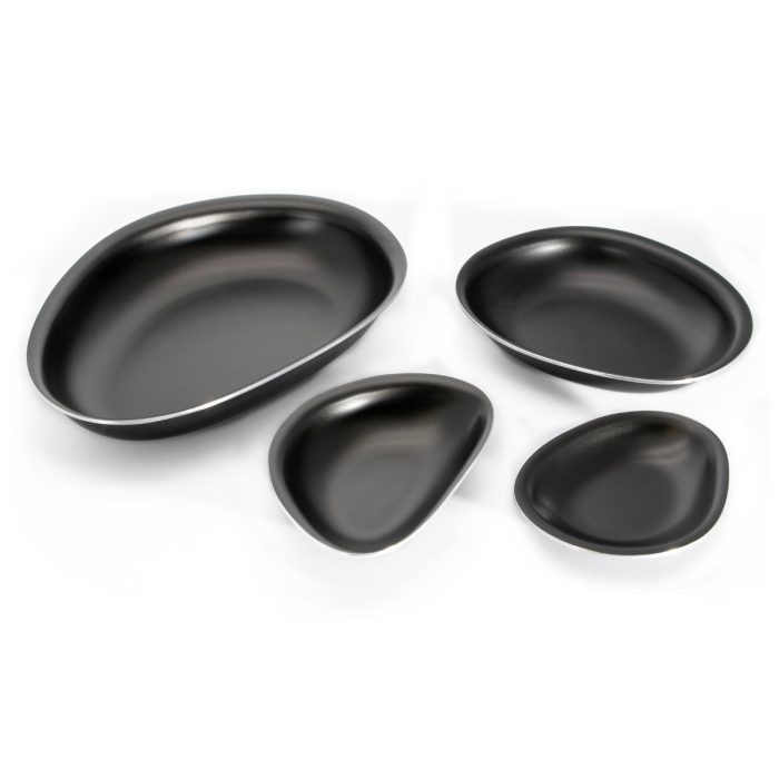 Tidal Bowl set of 4 Black - FINK