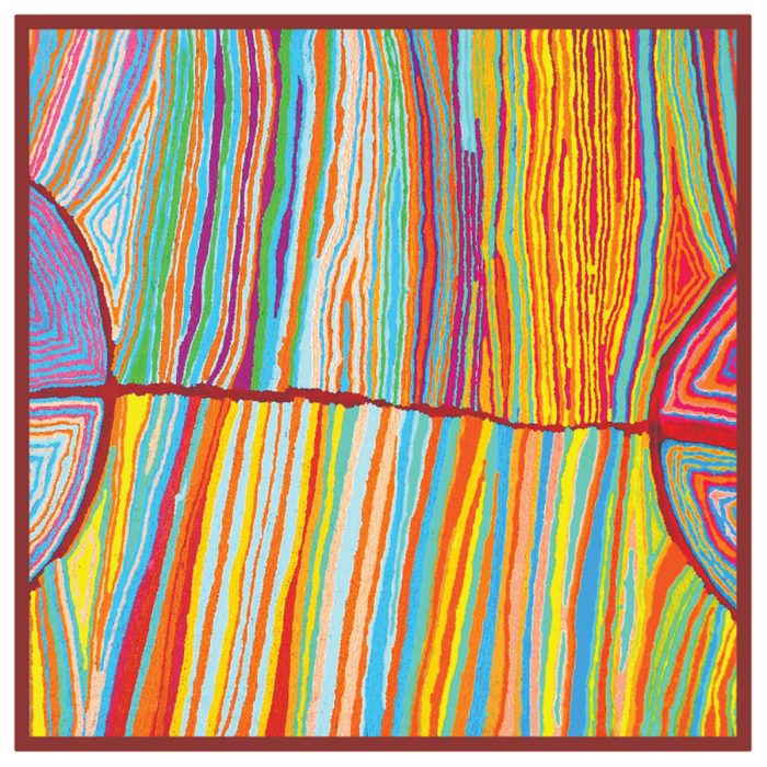 Table Cloth Square Cotton Judy Watson JWA696 - Better World Arts