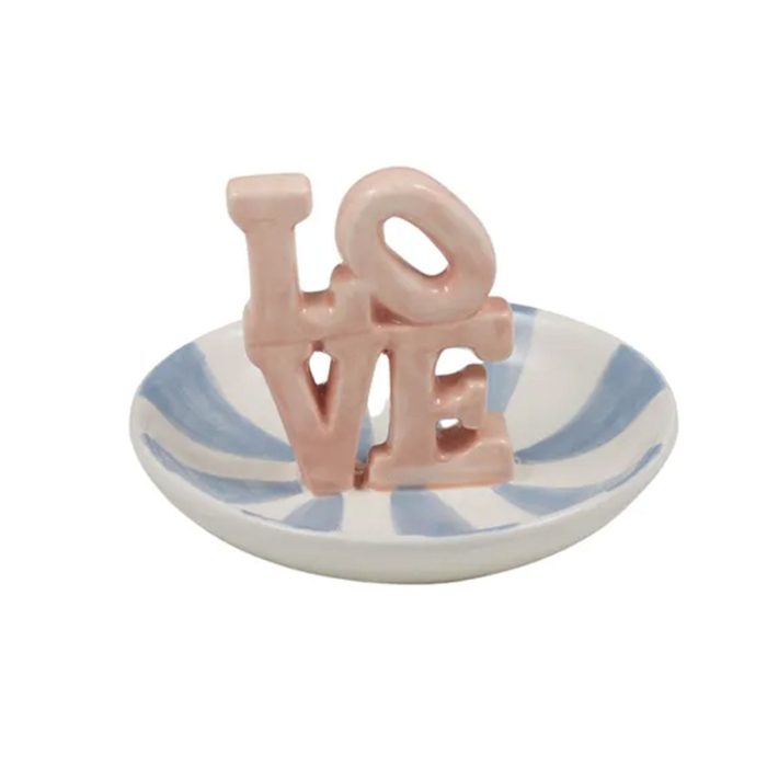 Trinket Dish Love Ceramic Amore - Coast to Coast