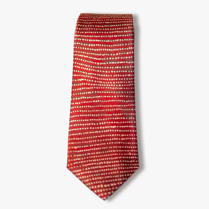 Tie Hail at Kaakurutintjinya by Willy Tjungurrayi - One of Twelve