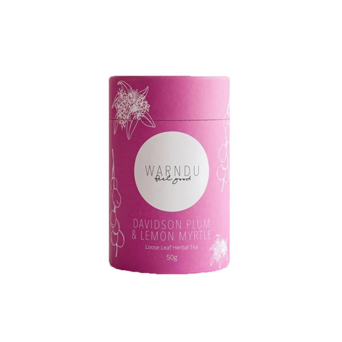Tea Loose Davidson Plum Lemon Myrtle 50g - Warndu
