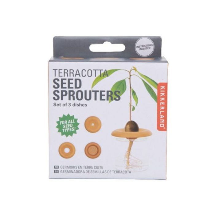 Terracotta Seed Sprouter Set of 3 - Isalbi