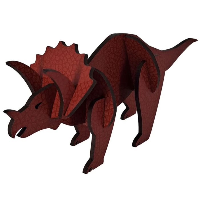 Triceratops Wooden Kit A5 - Science and Nature