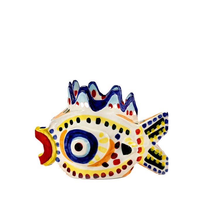 Vase Queen Fish Sicily Collection Vase 1 - Gourmet Brands