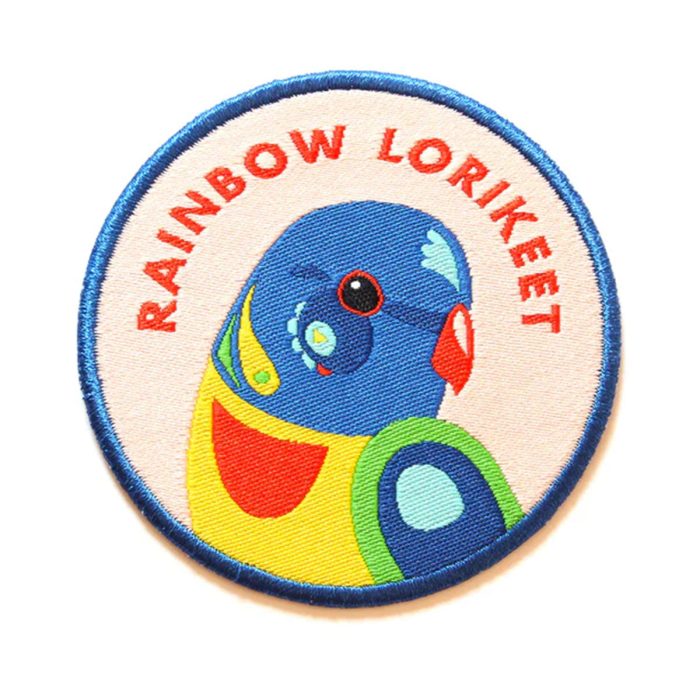 Woven Patch Rainbow Lorikeet - Wilmot Harvey